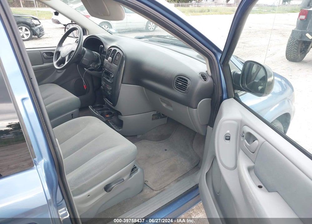 2007 DODGE CARAVAN SXT VIN: 1D4GP45R97B237712