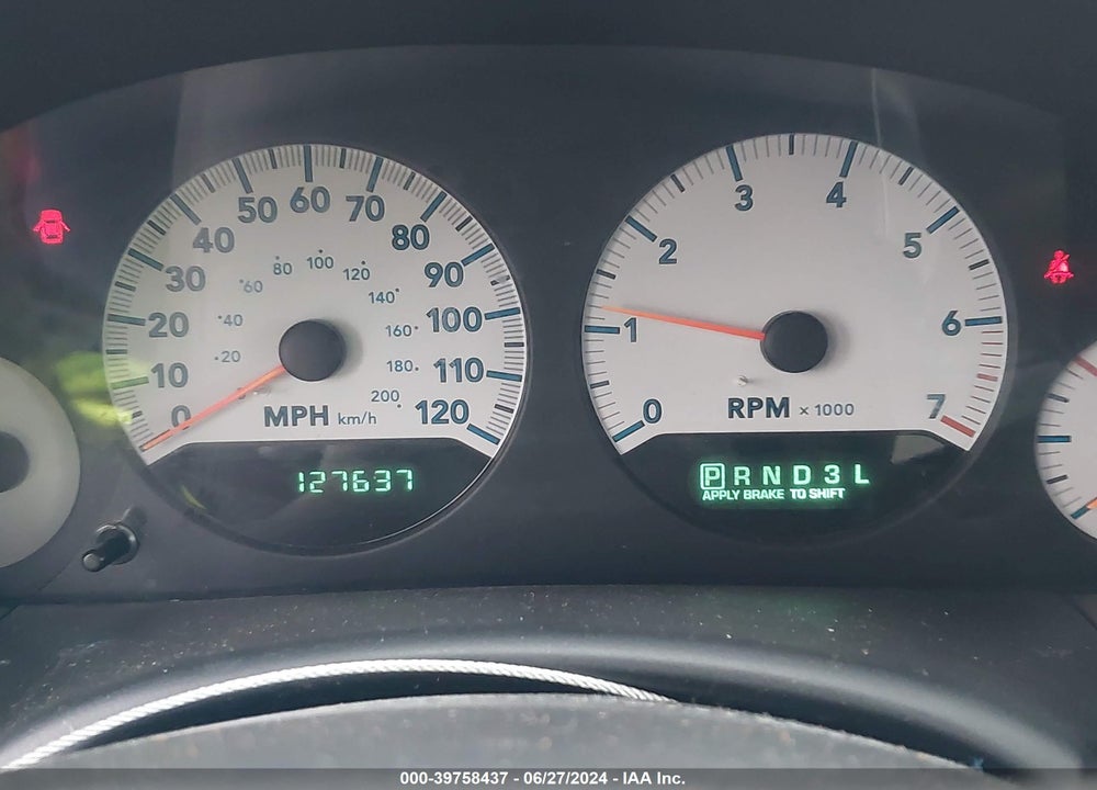 2007 DODGE CARAVAN SXT VIN: 1D4GP45R97B237712