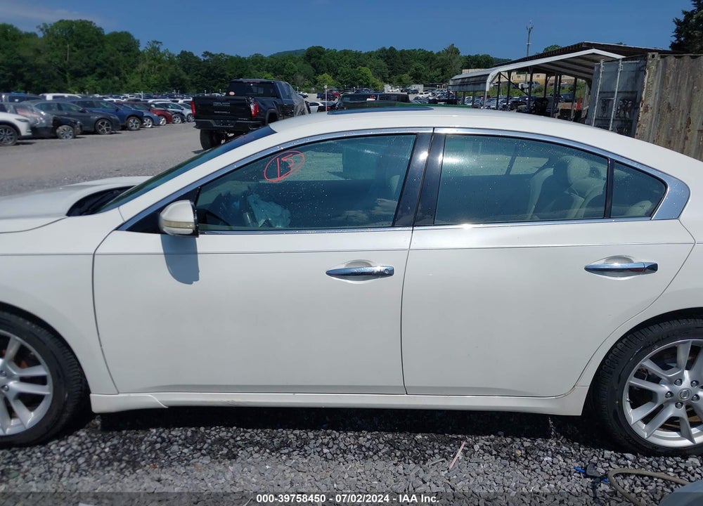 2009 NISSAN MAXIMA 3.5 SV VIN: 1N4AA51E09C807788