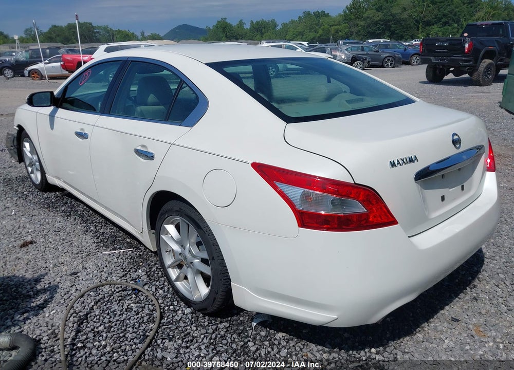 2009 NISSAN MAXIMA 3.5 SV VIN: 1N4AA51E09C807788