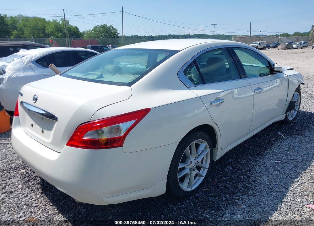 2009 NISSAN MAXIMA 3.5 SV VIN: 1N4AA51E09C807788