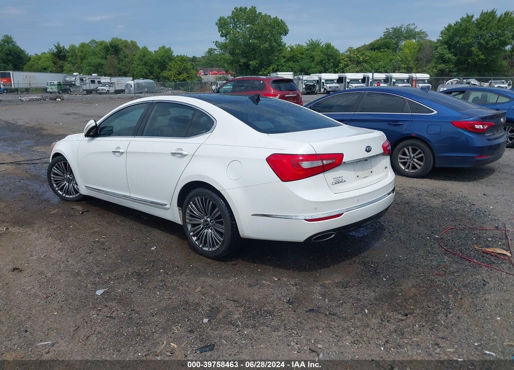 2014 KIA CADENZA LIMITED VIN: KNALN4D7XE5143378