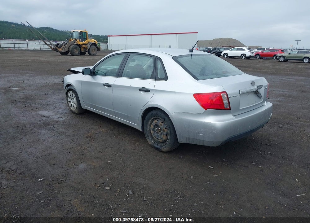 2008 SUBARU IMPREZA 2.5I VIN: JF1GE616X8H518965