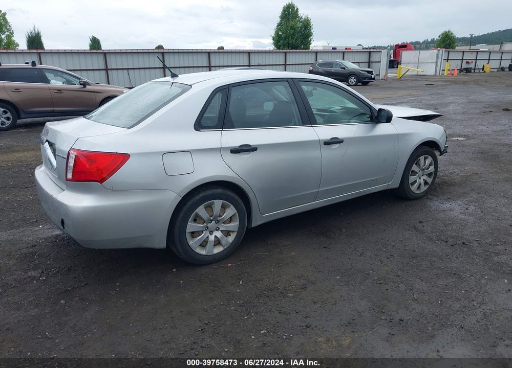 2008 SUBARU IMPREZA 2.5I VIN: JF1GE616X8H518965