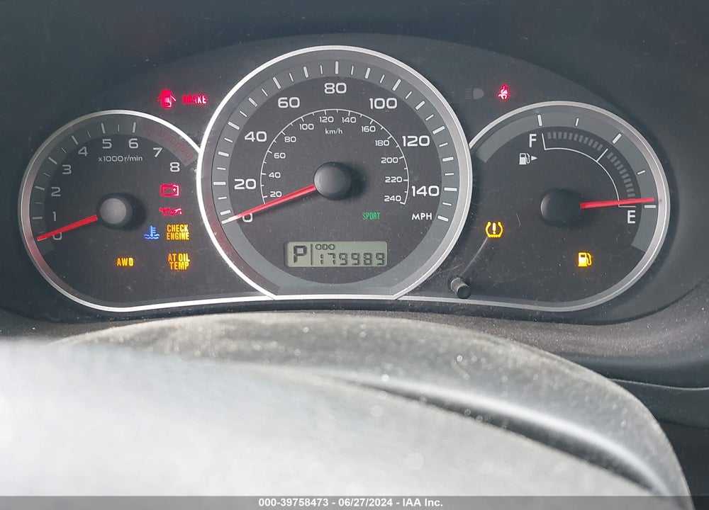 2008 SUBARU IMPREZA 2.5I VIN: JF1GE616X8H518965