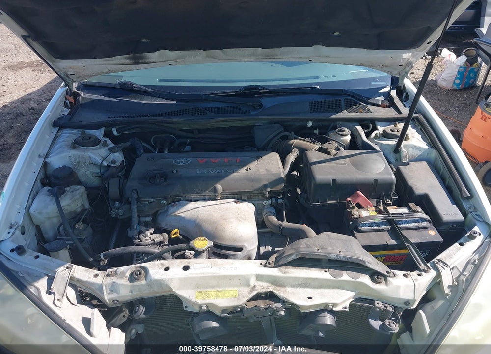 2005 TOYOTA CAMRY VIN: 4T1BE32K35U547429