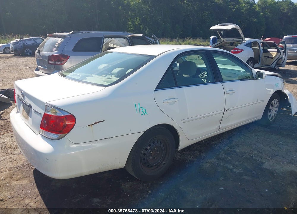 2005 TOYOTA CAMRY VIN: 4T1BE32K35U547429