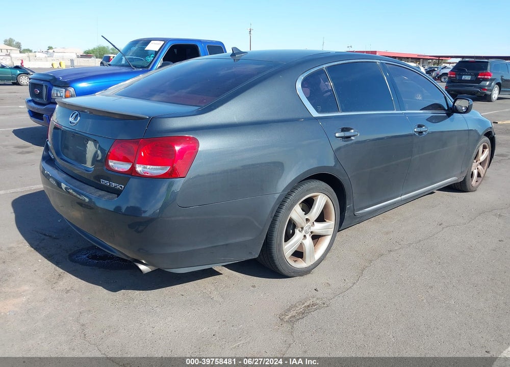 2007 LEXUS GS 350 VIN: JTHBE96S770026806
