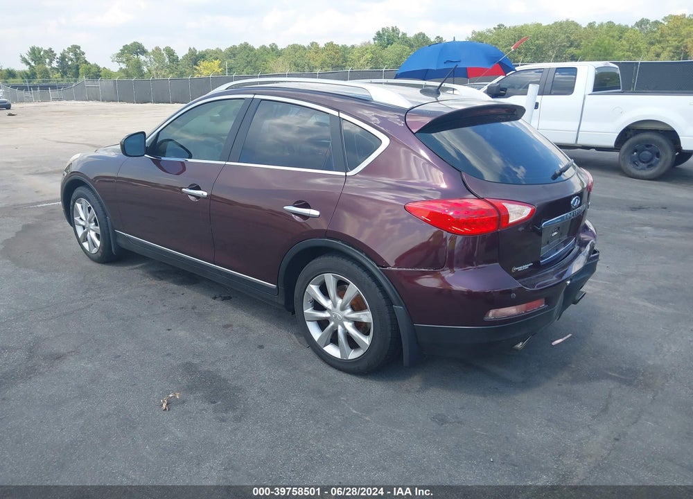 2011 INFINITI EX35 JOURNEY VIN: JN1AJ0HP1BM800484