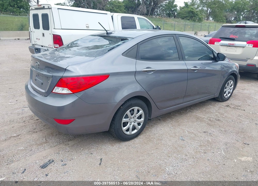 2013 HYUNDAI ACCENT GLS VIN: KMHCT4AE5DU567871