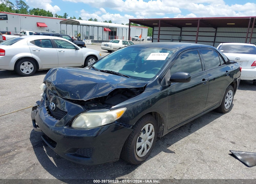 2010 TOYOTA COROLLA LE VIN: 2T1BU4EE8AC527171