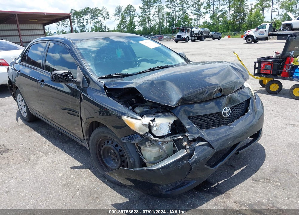 2010 TOYOTA COROLLA LE VIN: 2T1BU4EE8AC527171