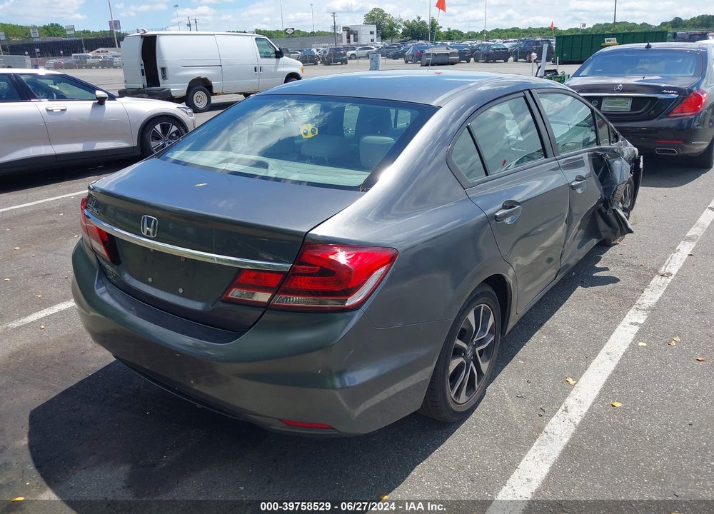 2013 HONDA CIVIC EX-L VIN: 2HGFB2F9XDH532235