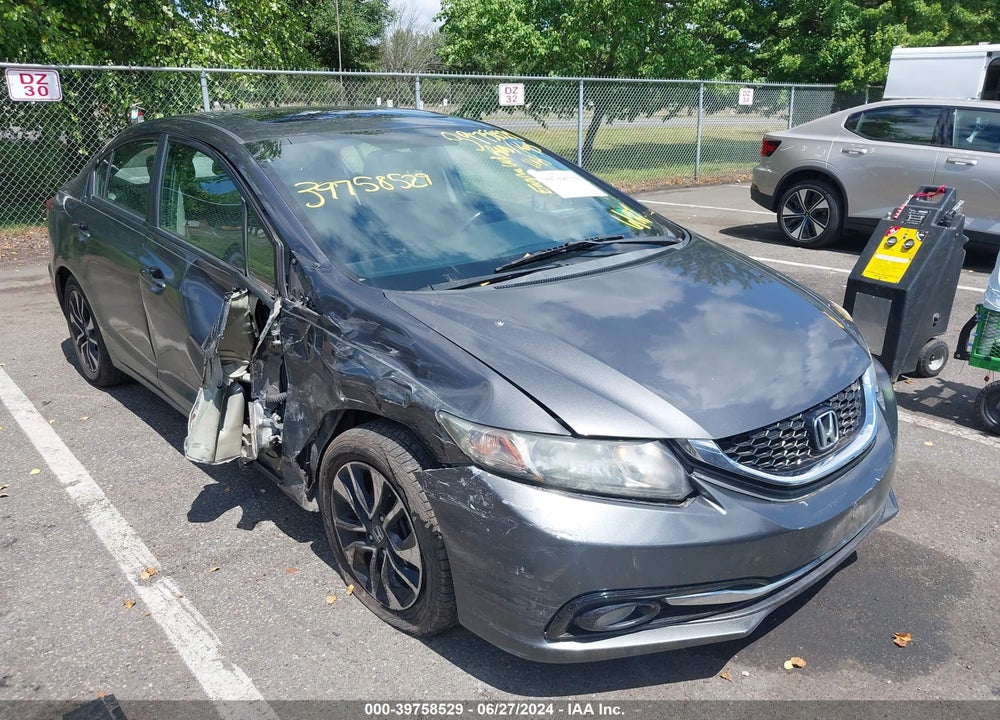 2013 HONDA CIVIC EX-L VIN: 2HGFB2F9XDH532235