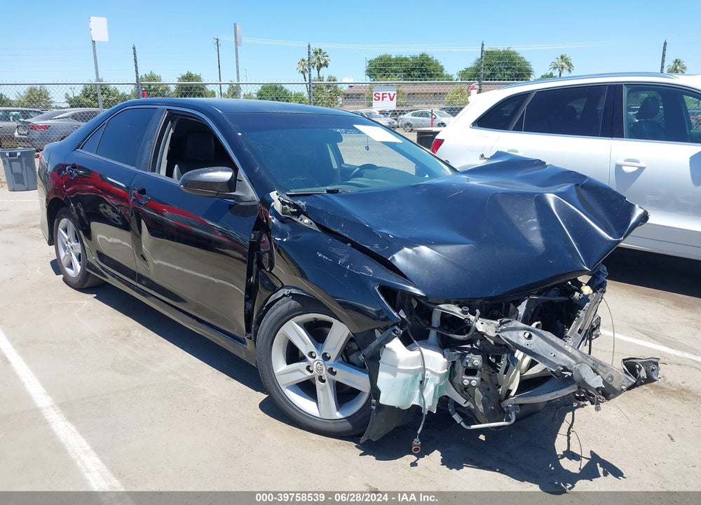 2012 TOYOTA CAMRY SE VIN: 4T1BF1FKXCU074170