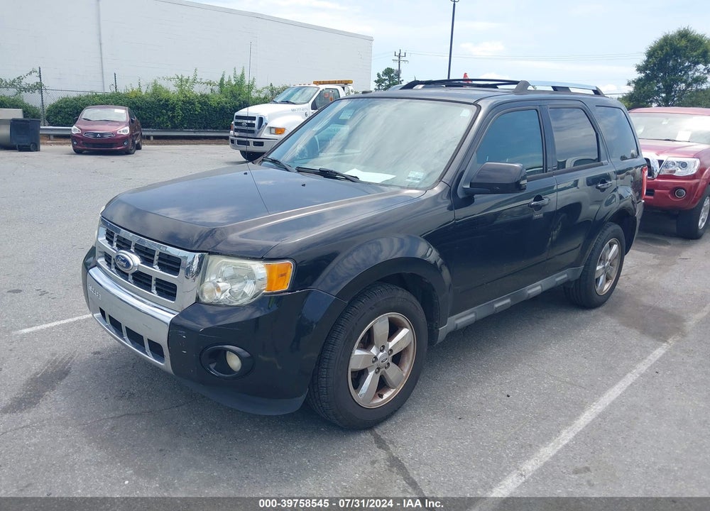2012 FORD ESCAPE LIMITED VIN: 1FMCU0E78CKC06131