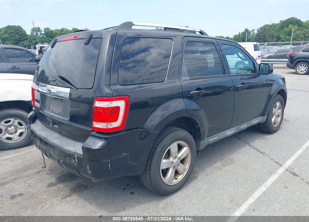 2012 FORD ESCAPE LIMITED VIN: 1FMCU0E78CKC06131