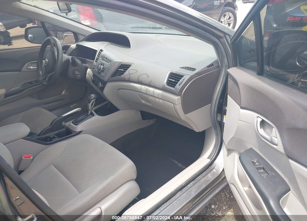 2012 HONDA CIVIC LX VIN: 2HGFB2F55CH584108
