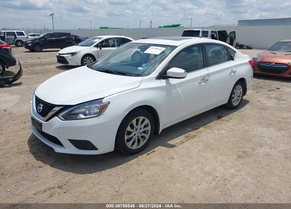 2017 NISSAN SENTRA SV VIN: 3N1AB7AP6HY272933