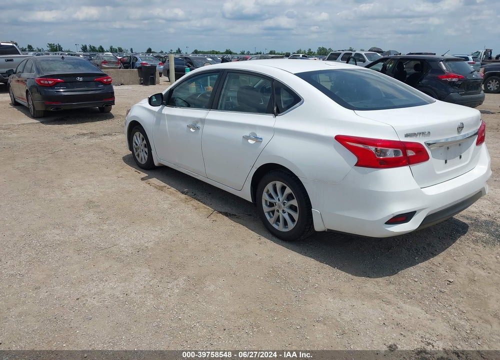 2017 NISSAN SENTRA SV VIN: 3N1AB7AP6HY272933