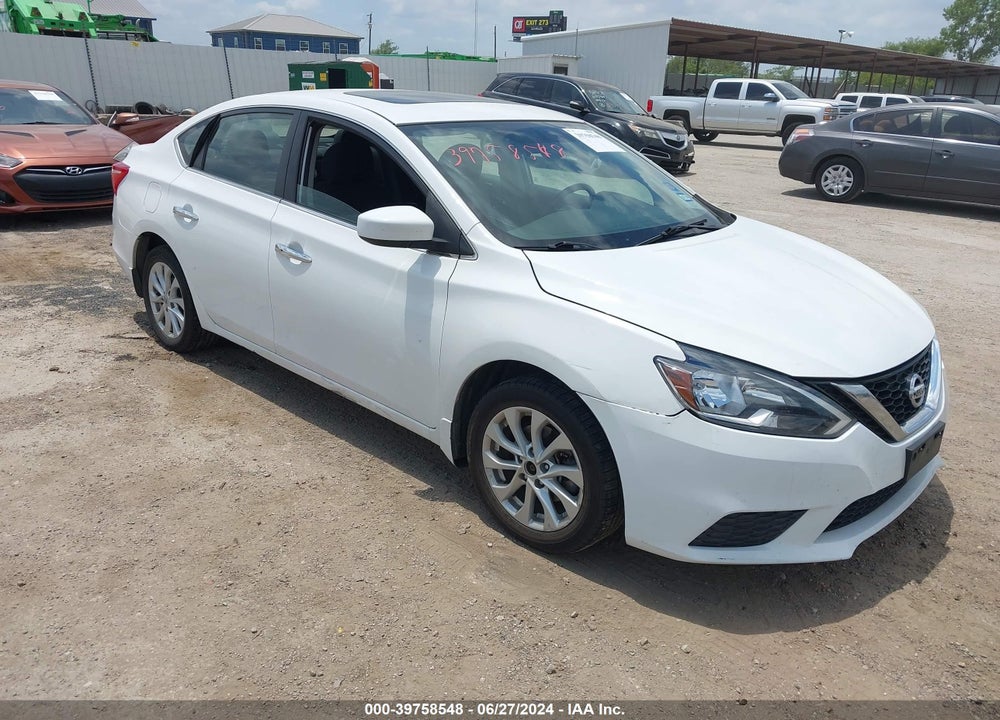 2017 NISSAN SENTRA SV VIN: 3N1AB7AP6HY272933