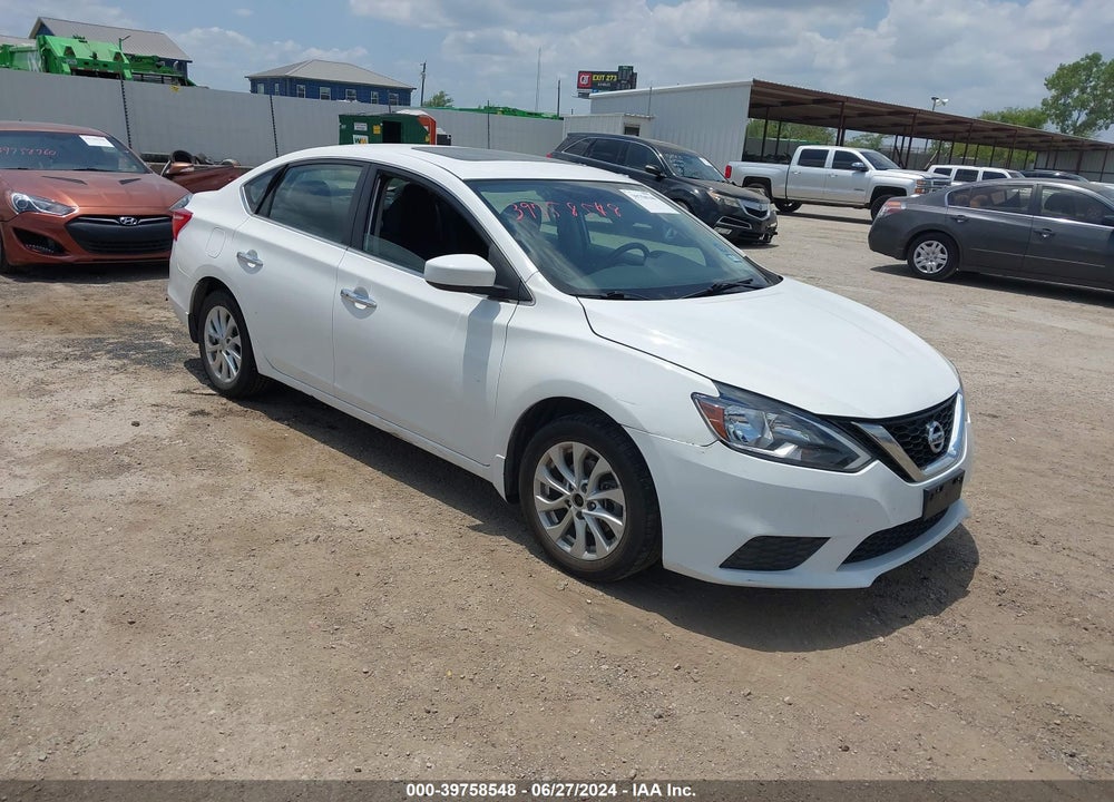2017 NISSAN SENTRA SV VIN: 3N1AB7AP6HY272933