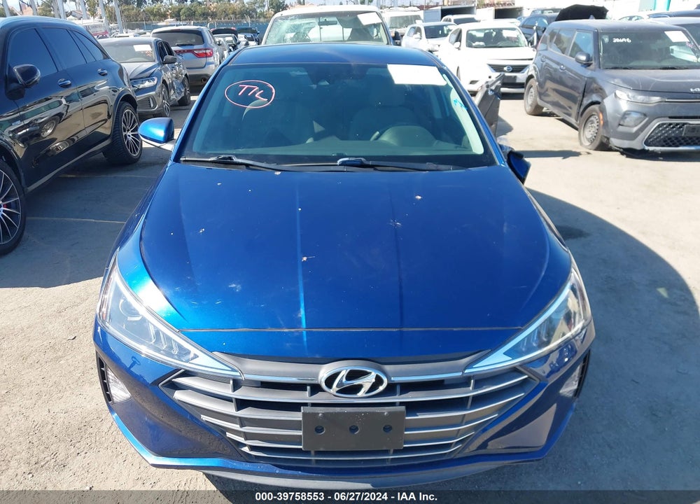 2020 HYUNDAI ELANTRA SE VIN: 5NPD74LF7LH601787