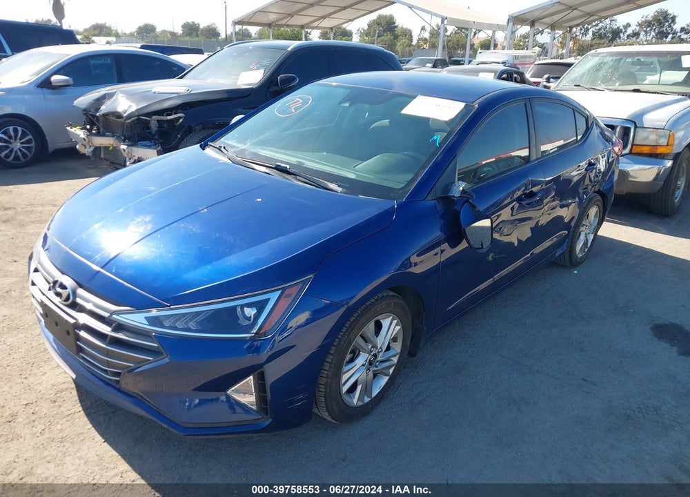 2020 HYUNDAI ELANTRA SE VIN: 5NPD74LF7LH601787