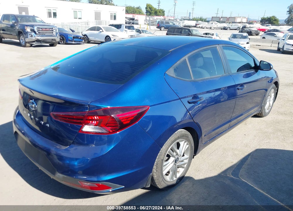 2020 HYUNDAI ELANTRA SE VIN: 5NPD74LF7LH601787