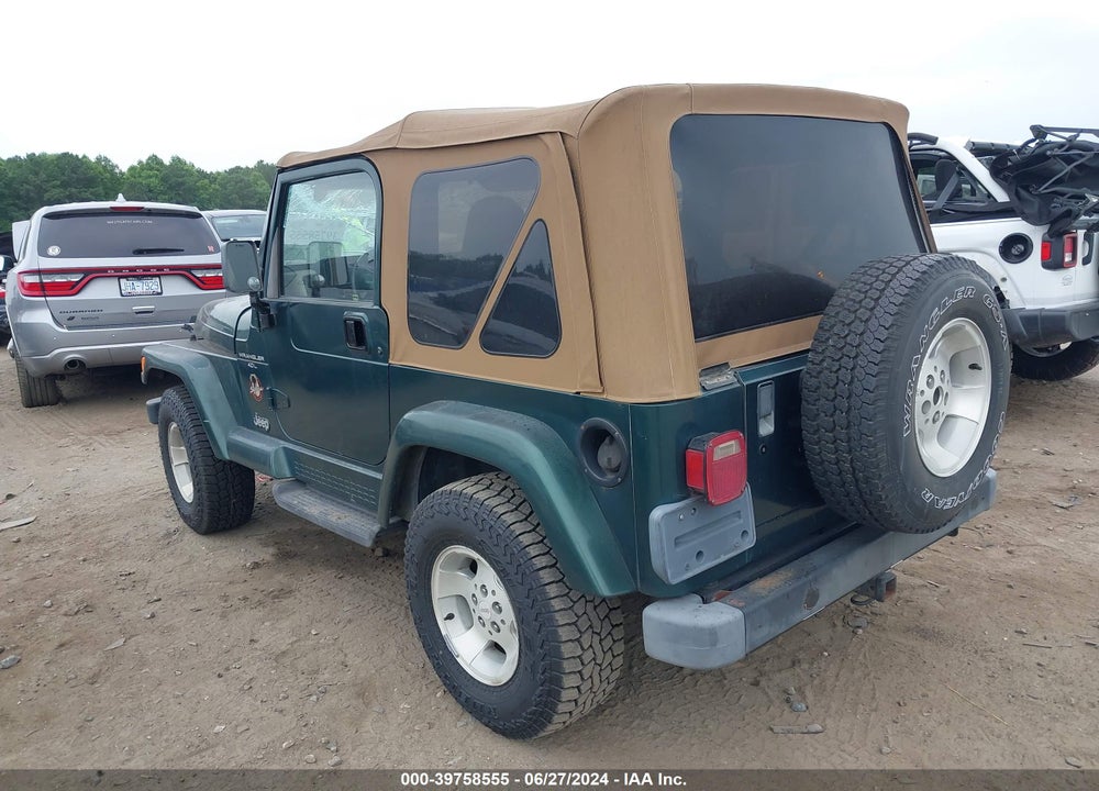 2000 JEEP WRANGLER SAHARA VIN: 1J4FA59S9YP740622