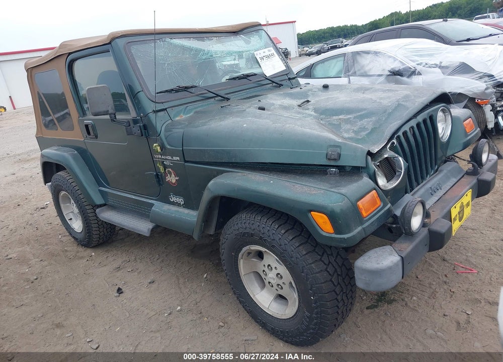 2000 JEEP WRANGLER SAHARA VIN: 1J4FA59S9YP740622