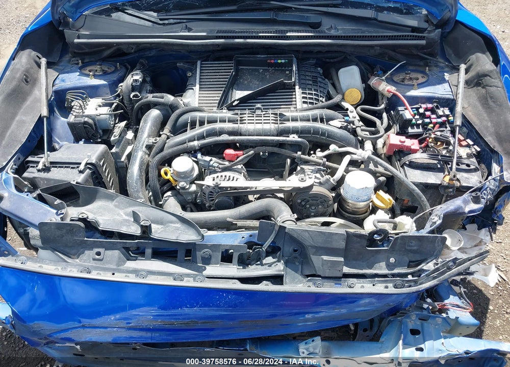2017 SUBARU WRX LIMITED VIN: JF1VA1J61H9829040