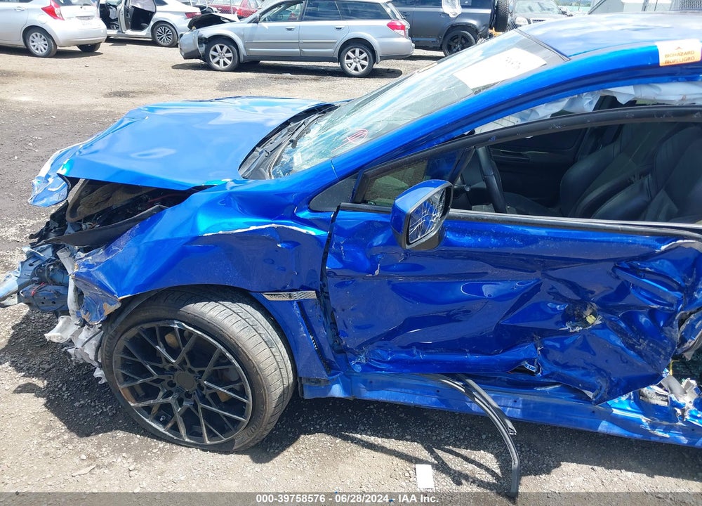 2017 SUBARU WRX LIMITED VIN: JF1VA1J61H9829040