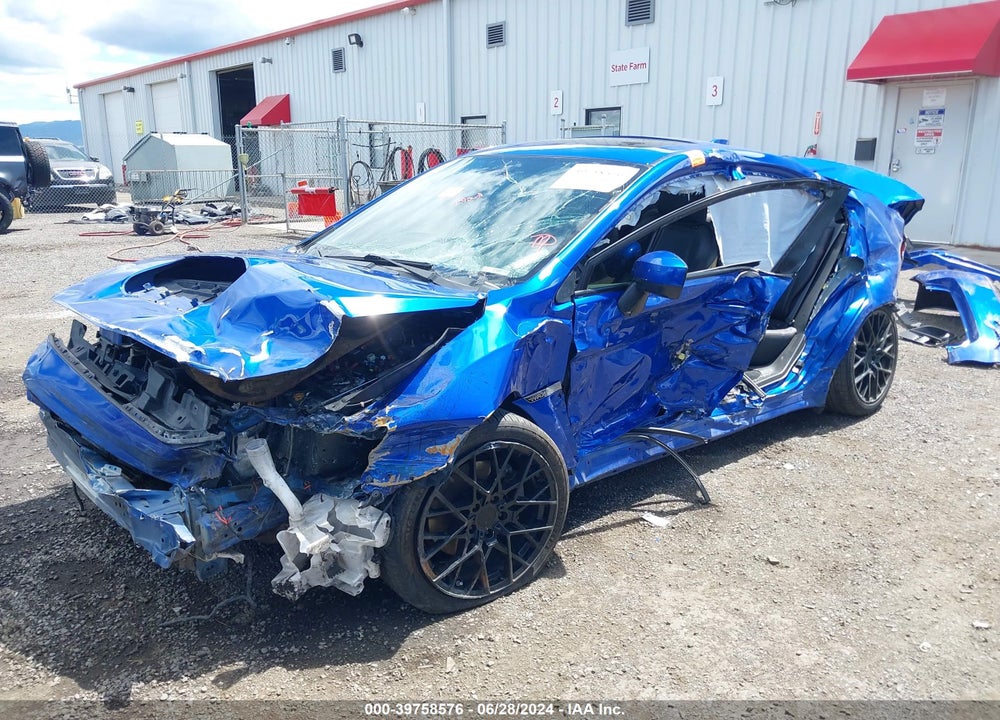 2017 SUBARU WRX LIMITED VIN: JF1VA1J61H9829040