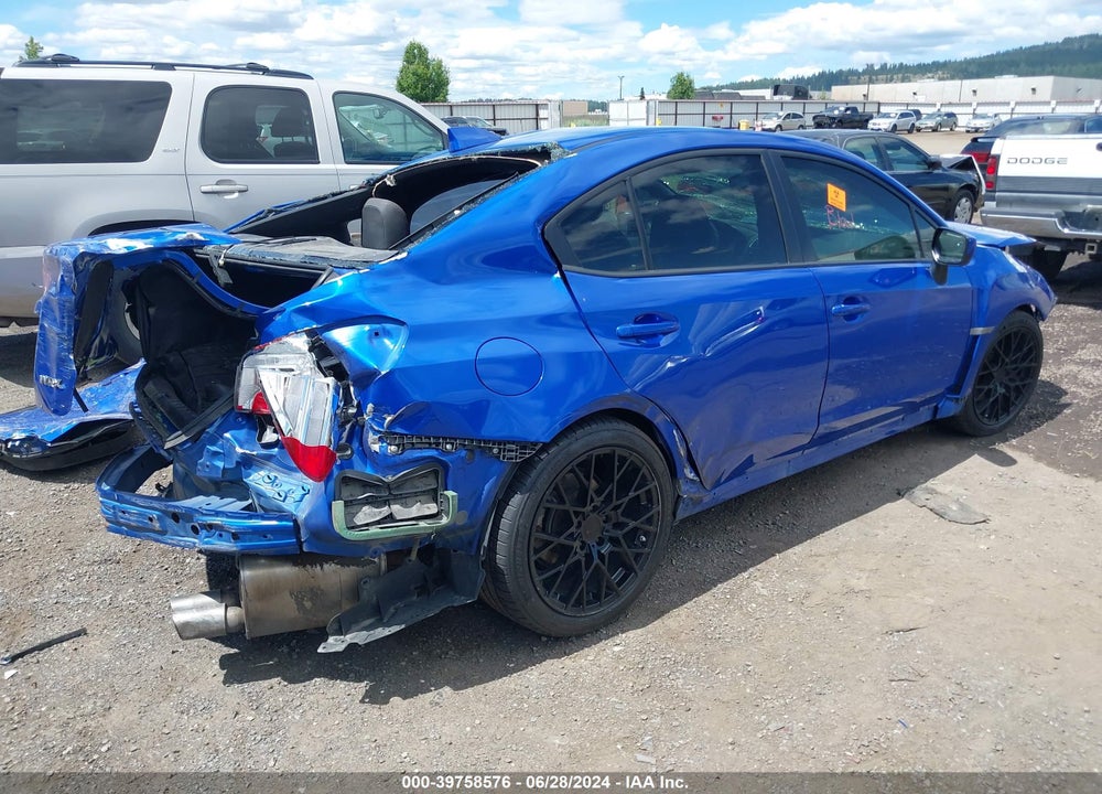 2017 SUBARU WRX LIMITED VIN: JF1VA1J61H9829040