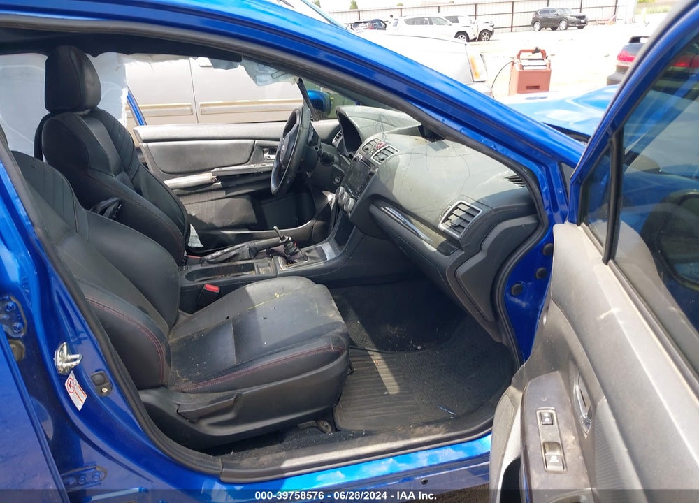 2017 SUBARU WRX LIMITED VIN: JF1VA1J61H9829040