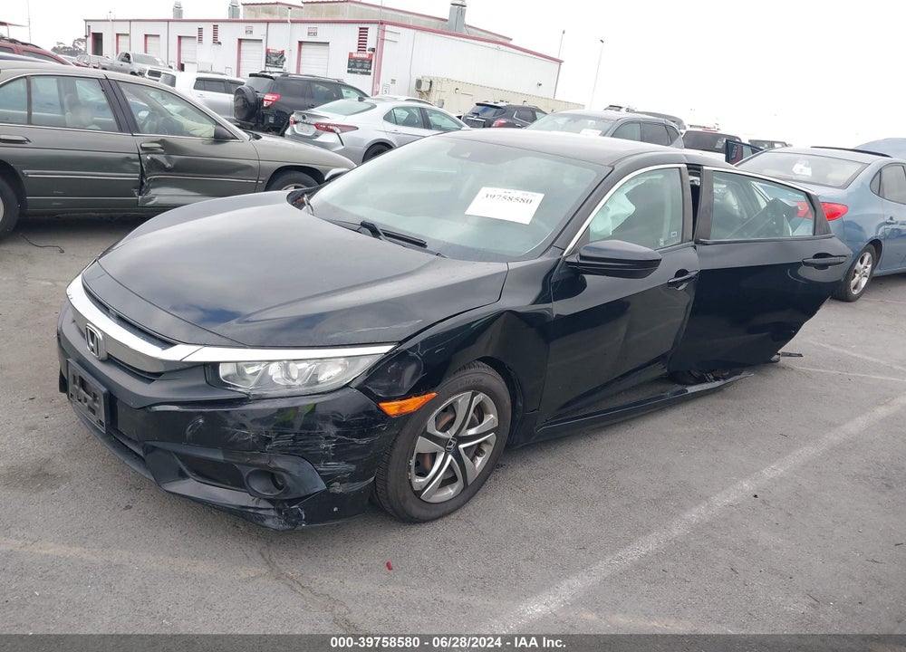 2017 HONDA CIVIC LX VIN: 2HGFC2F66HH506997