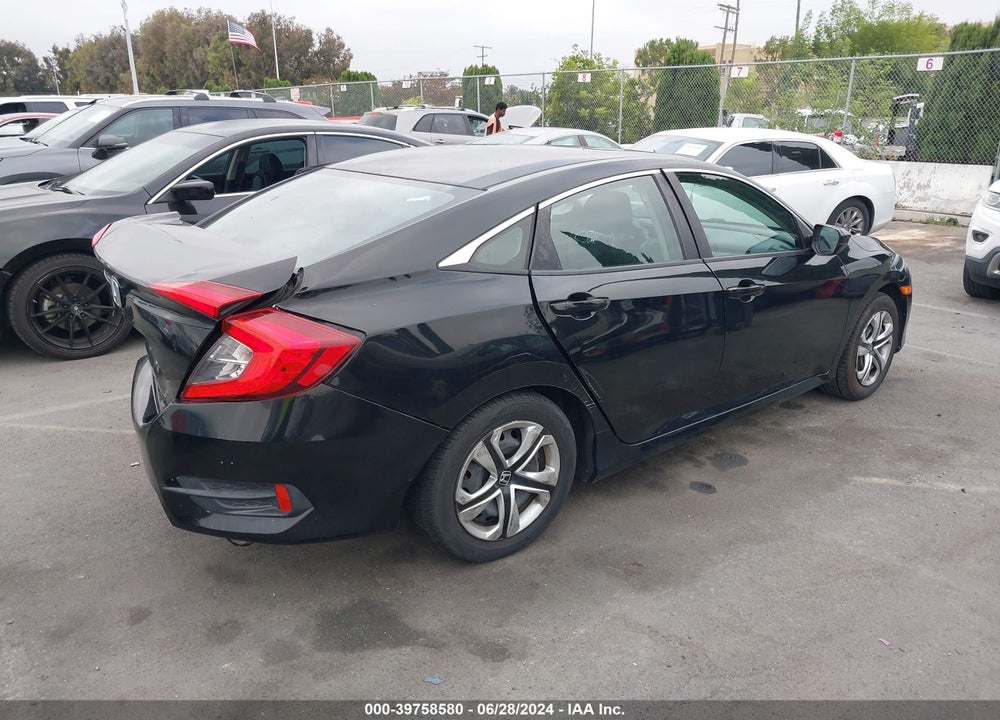 2017 HONDA CIVIC LX VIN: 2HGFC2F66HH506997