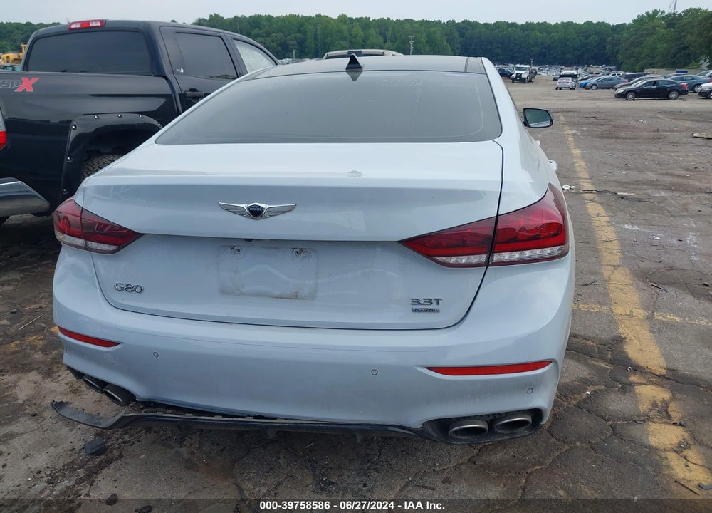 2018 GENESIS G80 3.3T SPORT VIN: KMHGN4JB5JU248970