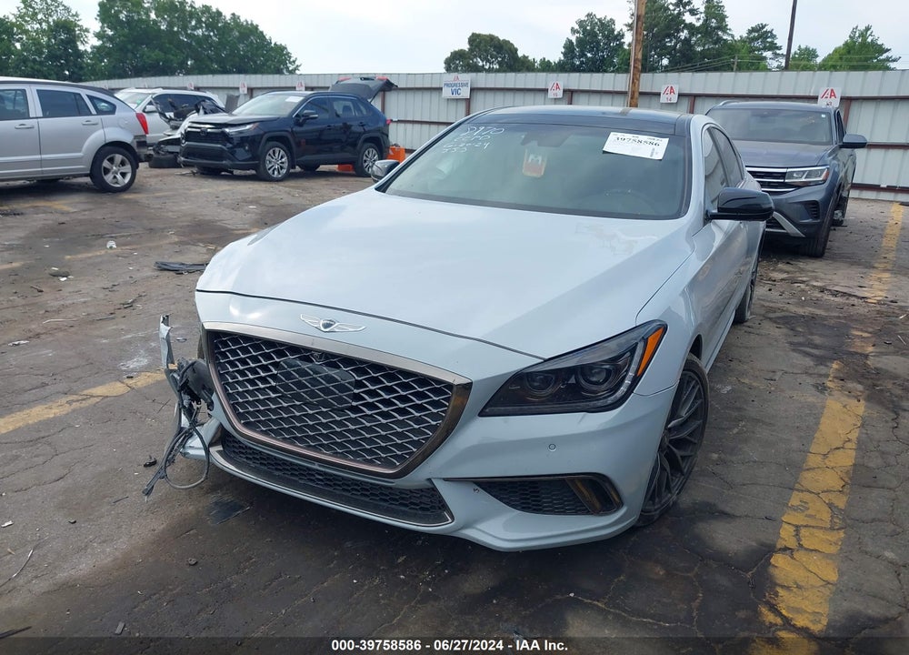 2018 GENESIS G80 3.3T SPORT VIN: KMHGN4JB5JU248970