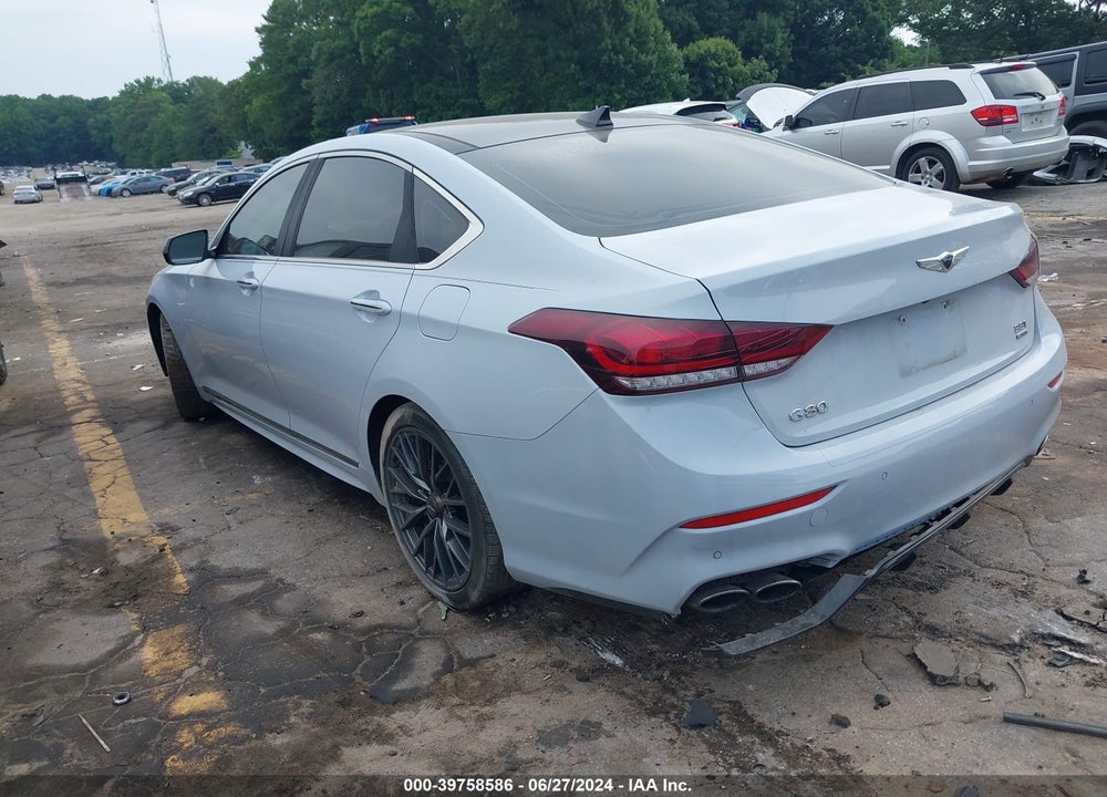 2018 GENESIS G80 3.3T SPORT VIN: KMHGN4JB5JU248970
