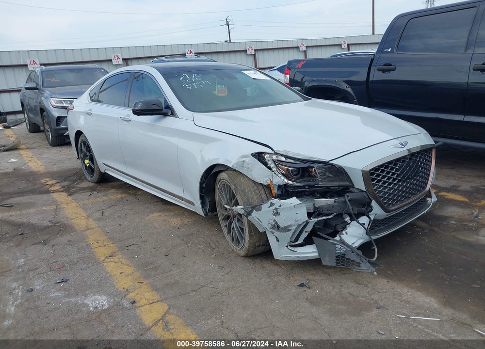 2018 GENESIS G80 3.3T SPORT VIN: KMHGN4JB5JU248970