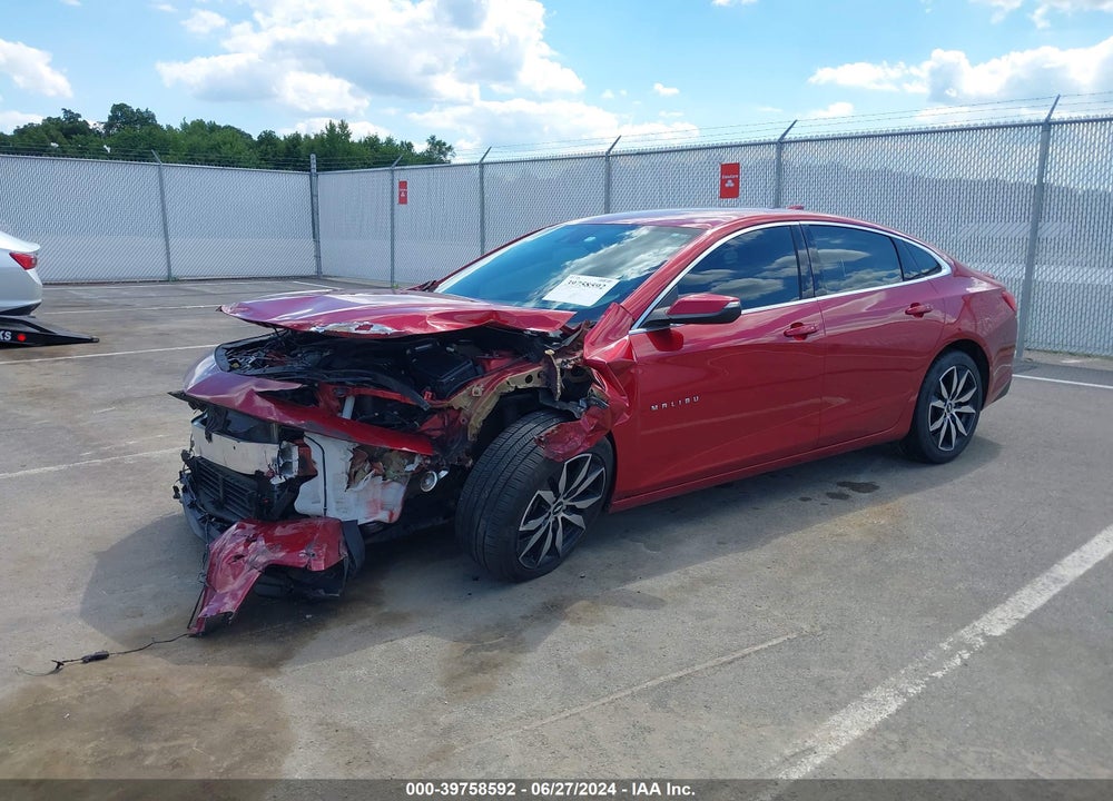 2016 CHEVROLET MALIBU VIN: 1G1ZF5SX7GF172619