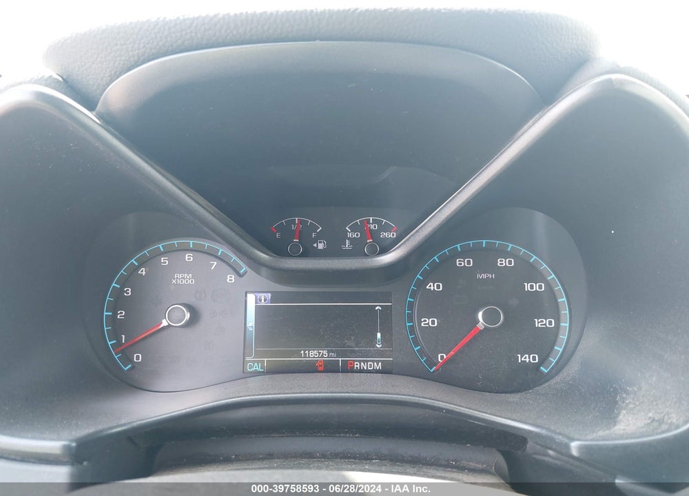 2016 CHEVROLET COLORADO Z71 VIN: 1GCGTDE3XG1360249