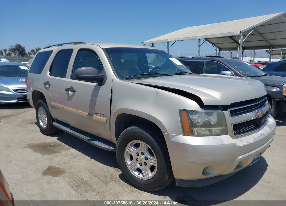 2007 CHEVROLET TAHOE LS VIN: 1GNFC13027J407008