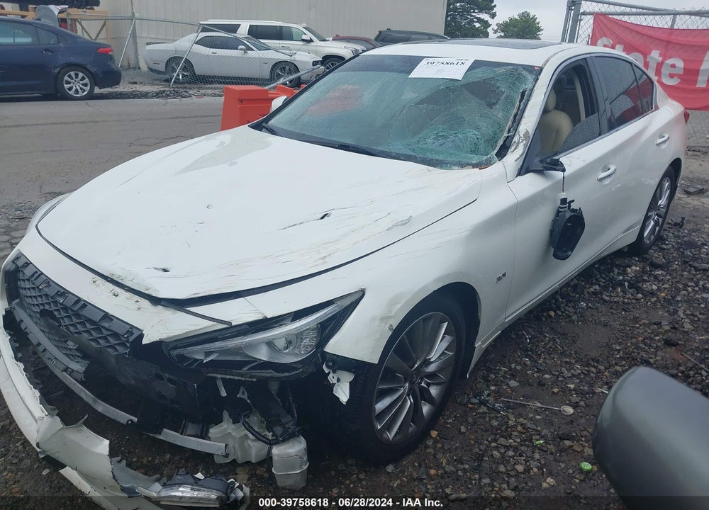 2018 INFINITI Q50 3.0T LUXE VIN: JN1EV7AP9JM365723