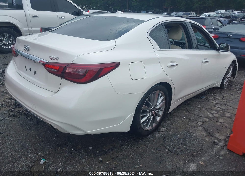 2018 INFINITI Q50 3.0T LUXE VIN: JN1EV7AP9JM365723
