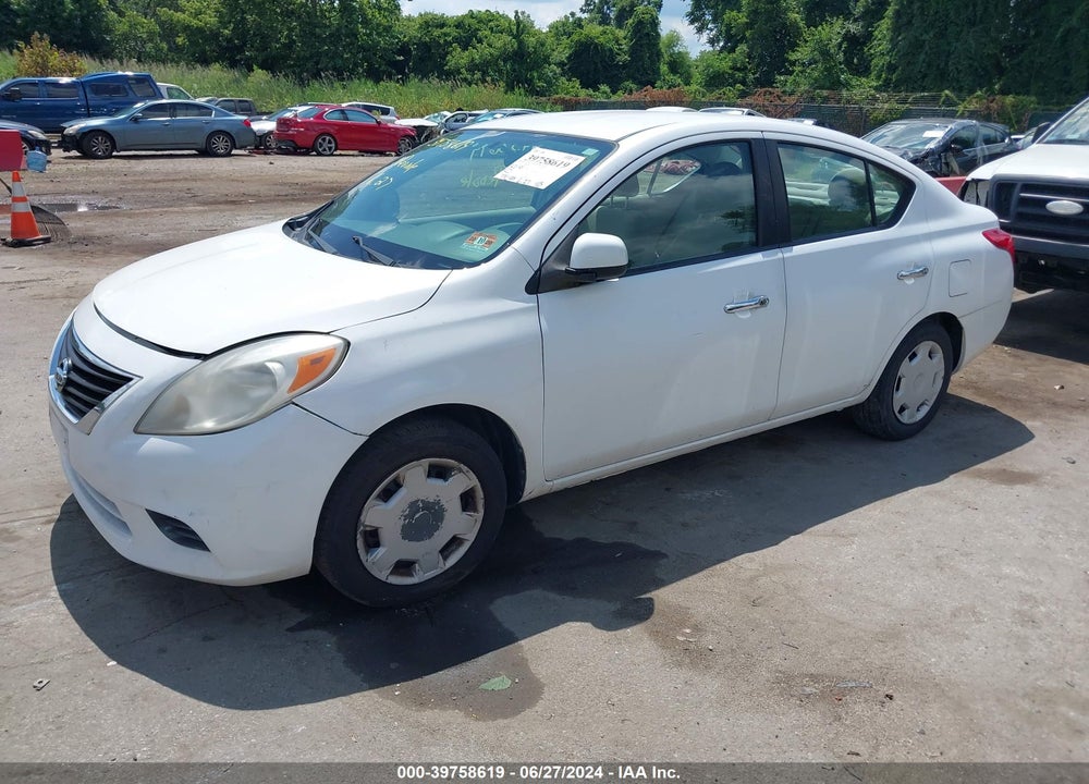 2012 NISSAN VERSA 1.6 SV VIN: 3N1CN7AP2CL828757