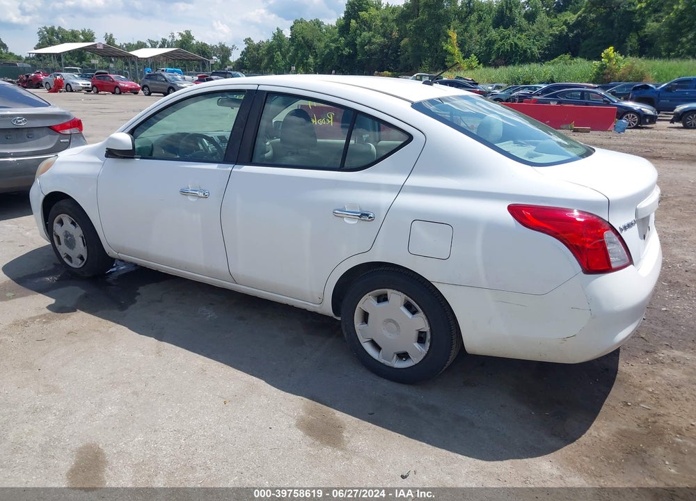 2012 NISSAN VERSA 1.6 SV VIN: 3N1CN7AP2CL828757