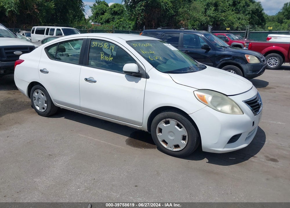 2012 NISSAN VERSA 1.6 SV VIN: 3N1CN7AP2CL828757